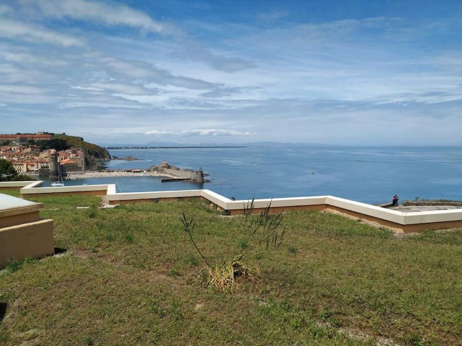 Location Vue Mer Du Samedi Au Samedi, Clim, Parking, Piscine, Plage Collioure Luaran gambar